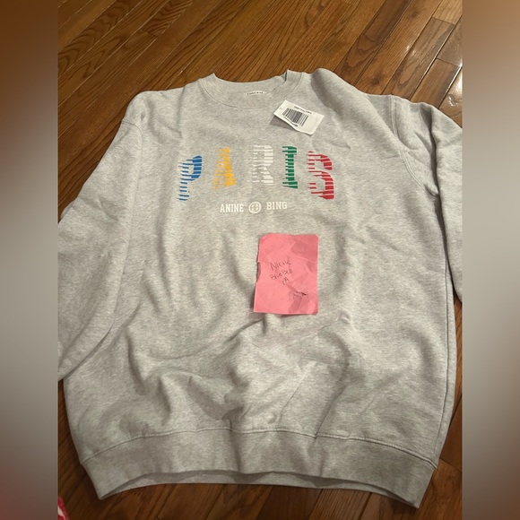 Anine Bing Tyler sweatshirt NWT - Picture 5 of 7